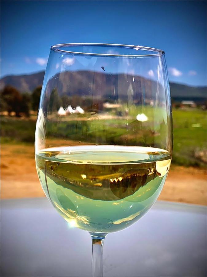 ואלה דה גוואדלופה Lago Valle Wine Glamping מראה חיצוני תמונה